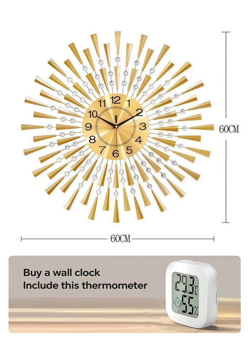 Luxury Personalized Artistic Wall Clock for Home Decoration - Image 2