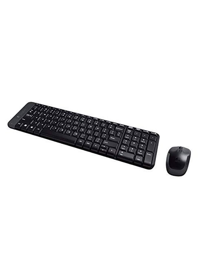 Logitech MK220 Wireless Desktop Set Compact Black - Image 1