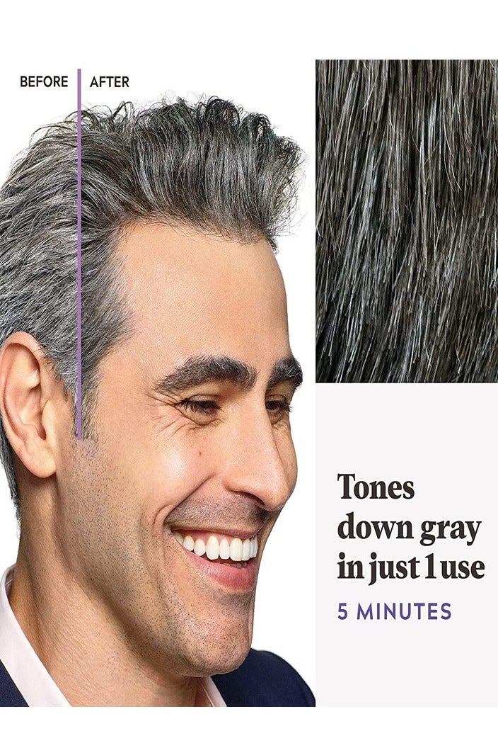 Just For Men Touch of Gray, Hair Coloring with Comb Applicator - Dark Brown - Image 4