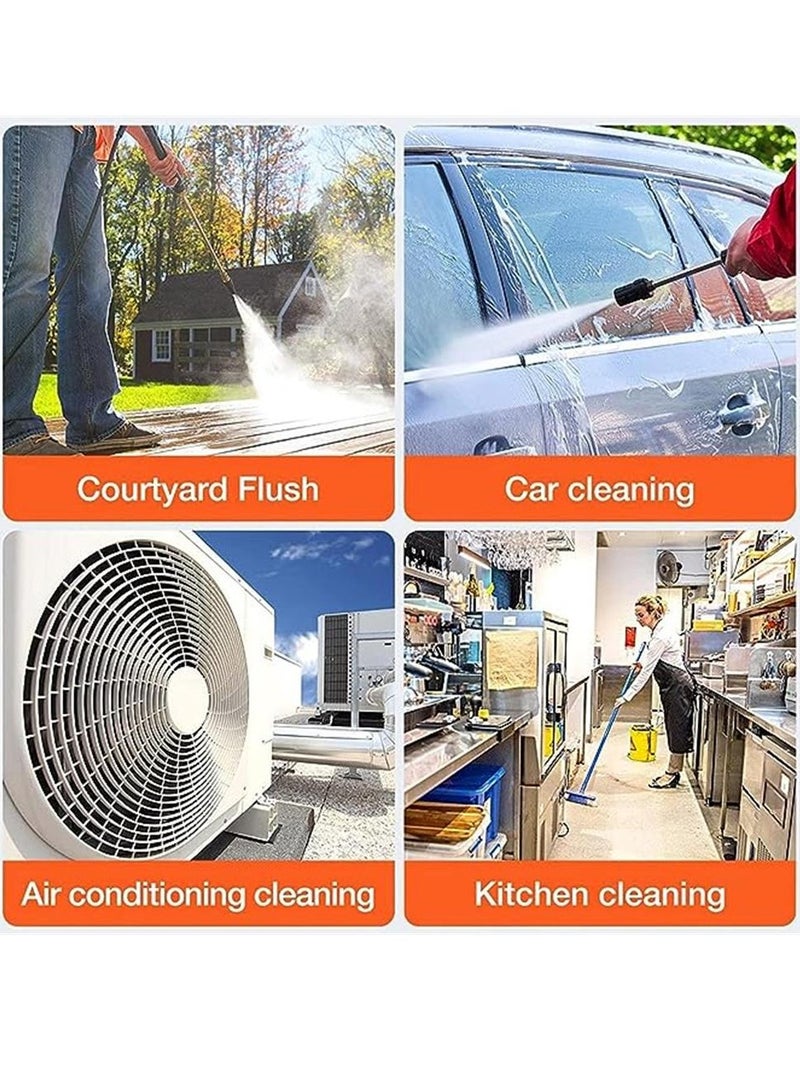 Cordless Pressure Washer - Handheld 50PSI Electric Pressure Cleaner with Battery and Charger 48V 1500mAh Rechargeable Pressure Washer for Washing Cars, Watering Flowers, Cleaning Floors - Image 5