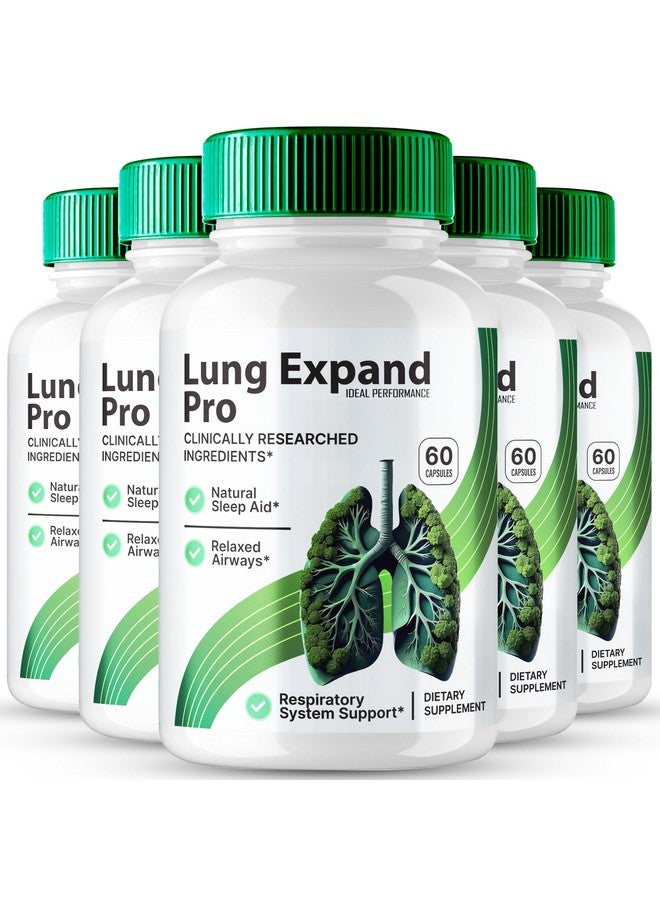 IDEAL PERFORMANCE Lung Expand Pro Blood Capsules, LungExpand Pro Blood Formula Support Supplement Pills, Premium Formula for Healthy Circulation & Stable Levels, All Natural LungExpandPro Health Reviews (5 Pack) - Image 1