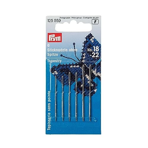 Prym Tapestry Needles, No. 18-22, 6 PC - Image 1