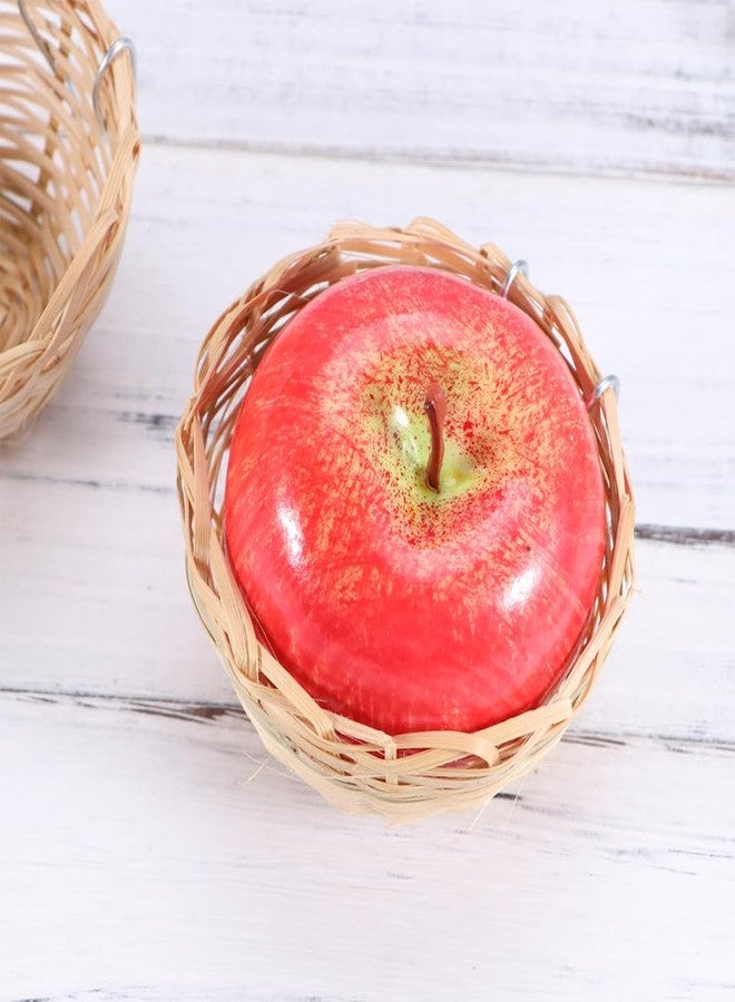 balacoo Bamboo Bird Nest with Hook Handmade Hanging Nest Box for Small Birds Natural Bamboo Material Cozy Shelter for Parrots Pigeons Doves - Image 3