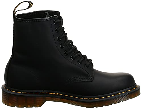 Dr Martens Dr. Martens Unisex 1460 Greasy Leather 8 Eye Boot, Black, 7 Women/6 Men - Image 4