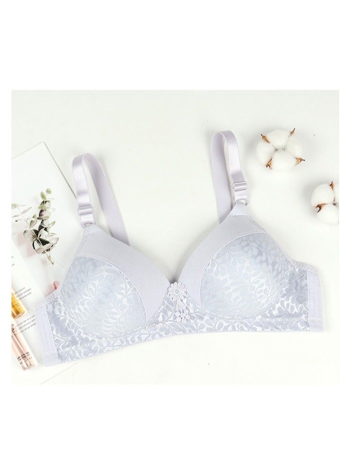 3-Piece Set Of B-Cup Bras Without Underwire For Middle-Aged And Elderly People  - Image 2