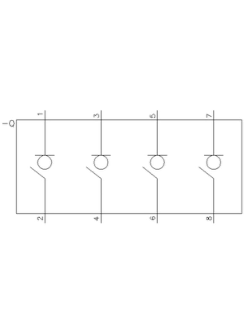 Siemens 5TE3 Switch Disconnector – High-Performance Isolator - 4 pole 100A - IEC 60947-3 Compliant - (Model-5TE3491-0RC) - Image 3