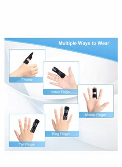 SYOSI 1 Pack Finger Splint, Trigger Finger Splints, Mallet Finger Brace, Finger Support and Straightener for Index, Middle, Ring Finger, Tendon Release and Pain Relief  - Image 4