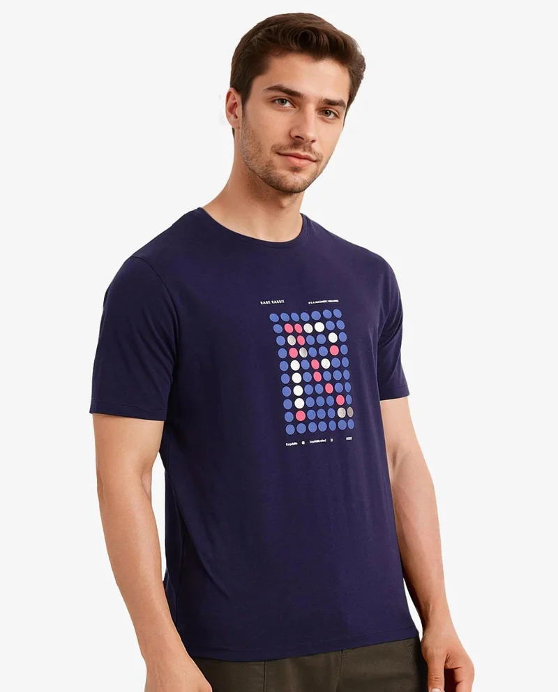 Rare Rabbit Men's Graphic Print T-Shirt