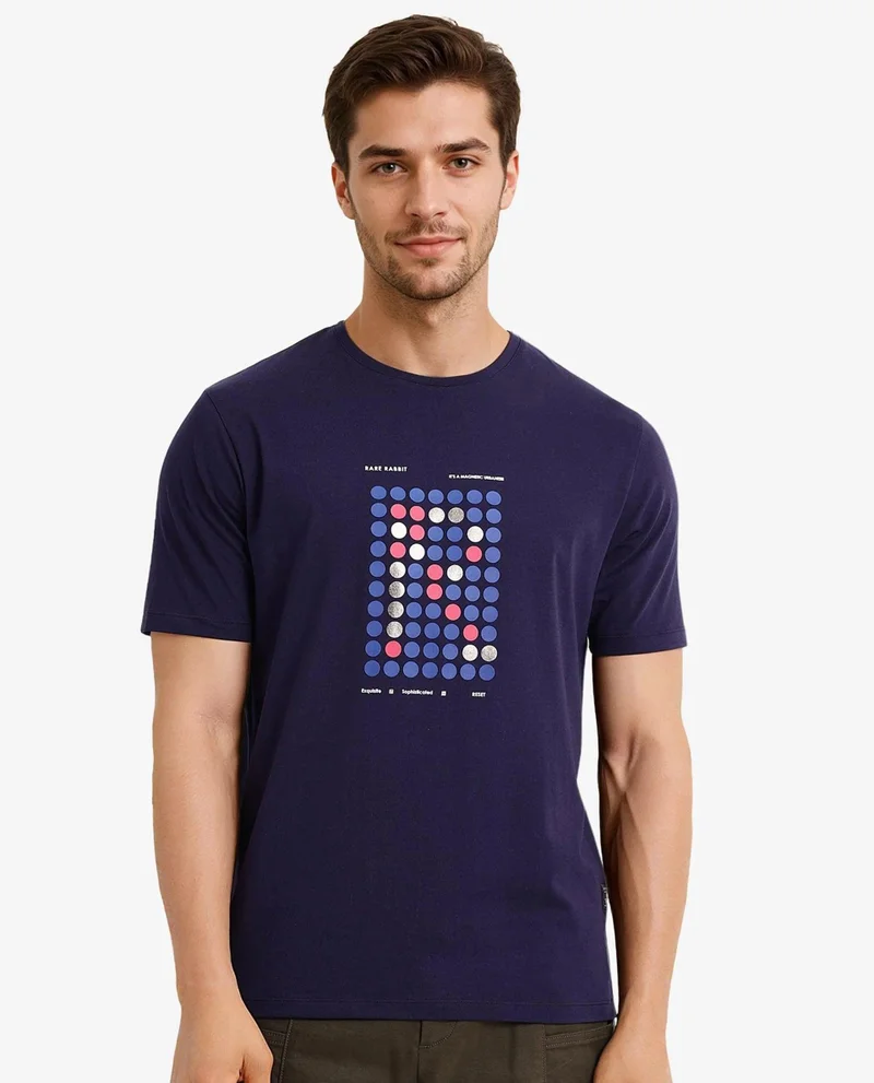 Rare Rabbit Men's Graphic Print T-Shirt