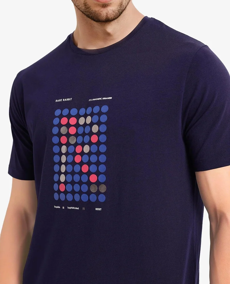 Rare Rabbit Men's Graphic Print T-Shirt
