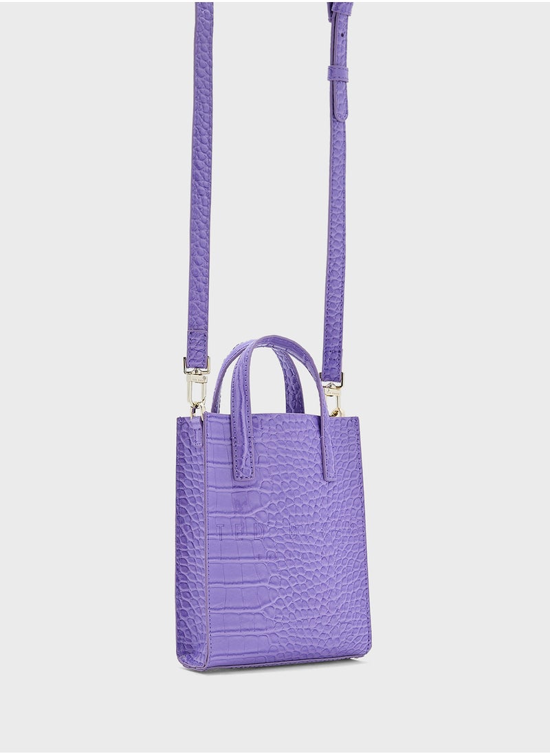 Ted Baker Croccon Mini Icon Tote Bag  - Image 3