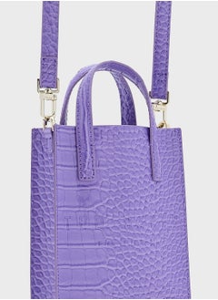 Ted Baker Croccon Mini Icon Tote Bag  - Image 4