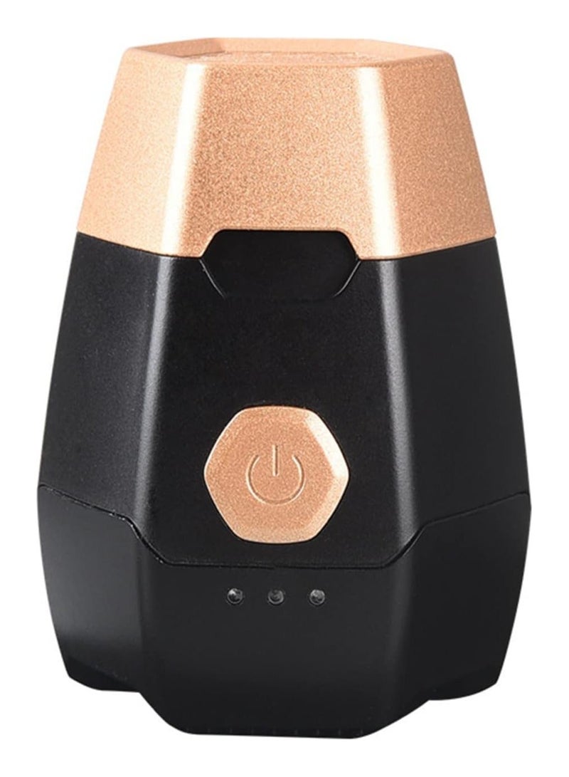 راكسوم مبخرة كهربائية صغيرة بخور سيارة مبخرة دخون بخور ناشر رائحة ديكور المنزل، أسود - Image 1