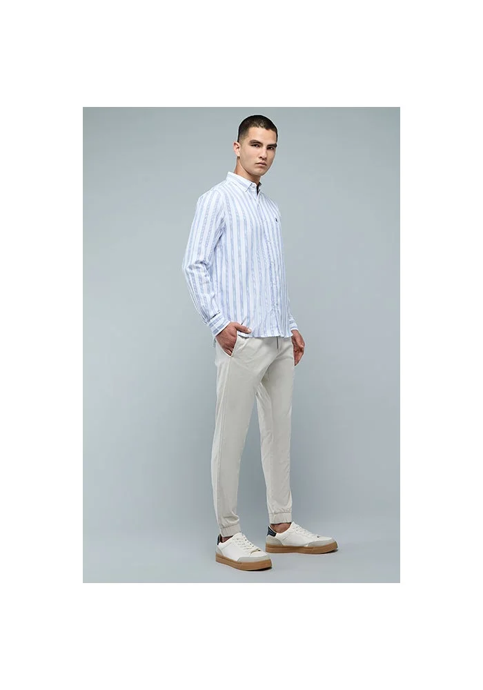 R&b Solid Jogger Pants with Drawstring Waist