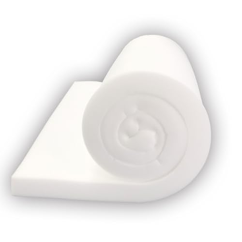Foamy Foam Foamy Foam High Density 1 inch Thick 24 inch Wide 72 inch Long Upholstery Foam Cushion Replacement