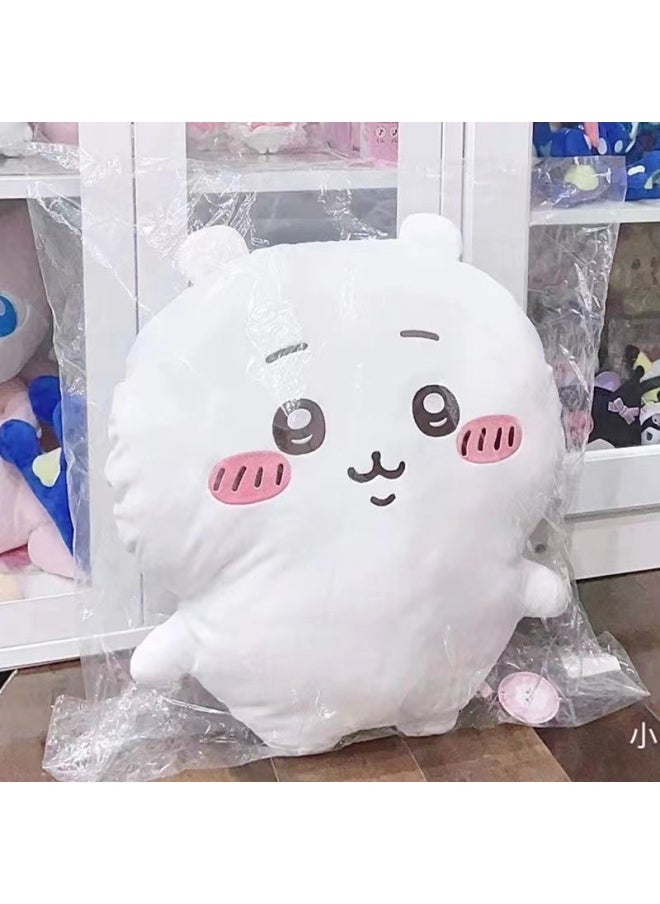 null - Usaki Small Eight Jiyika Wow Self-Mocking Chiika Cute Plush Pillow Cushion Doll Sleeping Pillow-Specifications:Small Eight Pillow-Color:Large Width 50 High 60cm - Image 1