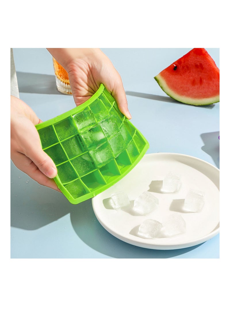 Silicone Ice Cube Tray, 3-Piece Large Ice Cube Molds with Leak-Proof Lid - Image 5