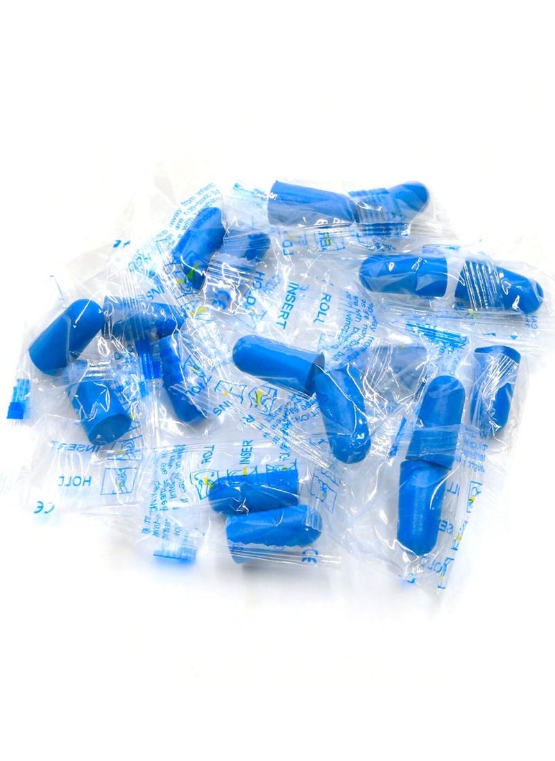 HASPRO HASPRO Ultra Soft Foam Earplugs, Best Earplugs for Noise Canceling, Snoring, Work, DIY, Noise Reduction SNR 38dB (Pack of 10, Blue)  - Image 4