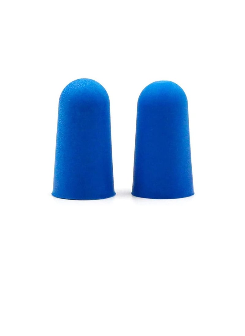 HASPRO Ultra Soft Foam Earplugs, Best Earplugs for Noise Canceling, Snoring, Work, DIY, Noise Reduction SNR 38dB (Pack of 10, Blue)
