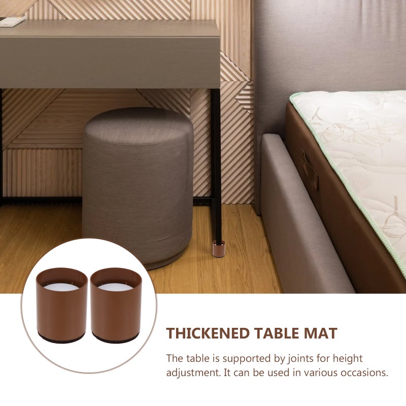 Universal Desk Chair Leg Caps with Anti-Slip Felt Pads for Furniture Protection - Image 5