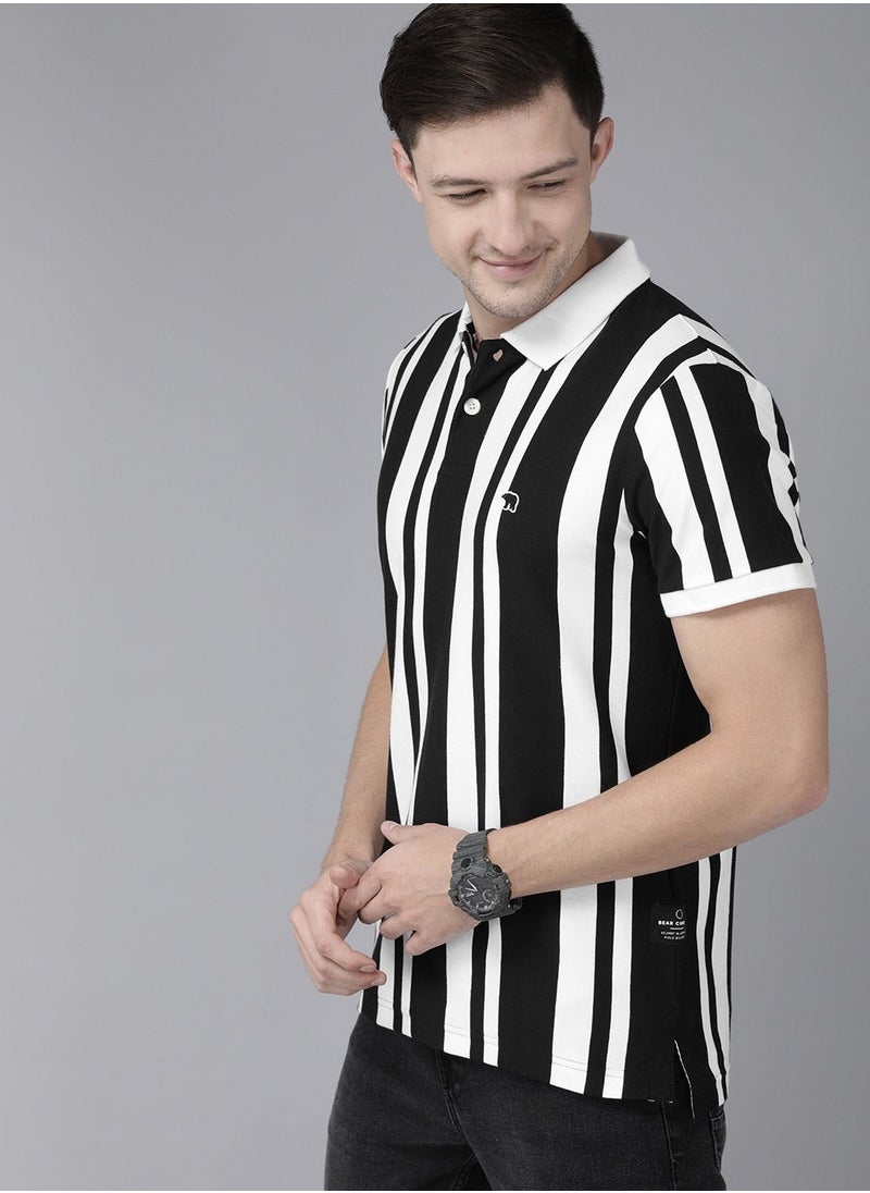 THE BEAR HOUSE Men’s Polo T-Shirt – Soft, Breathable Cotton, Classic Fit for All-Day Comfort, Stylish Casual Shirt for Summer, Everyday Wear & Outdoor Activities  - Image 1