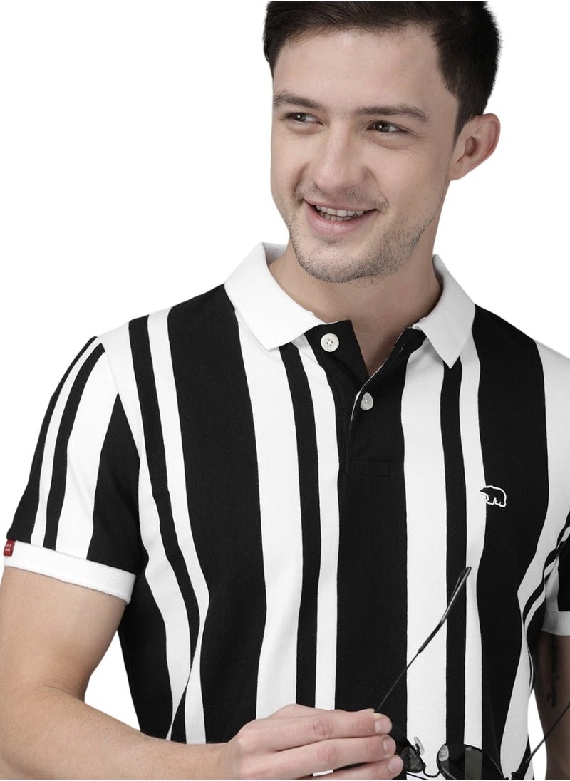 THE BEAR HOUSE Men’s Polo T-Shirt – Soft, Breathable Cotton, Classic Fit for All-Day Comfort, Stylish Casual Shirt for Summer, Everyday Wear & Outdoor Activities  - Image 2