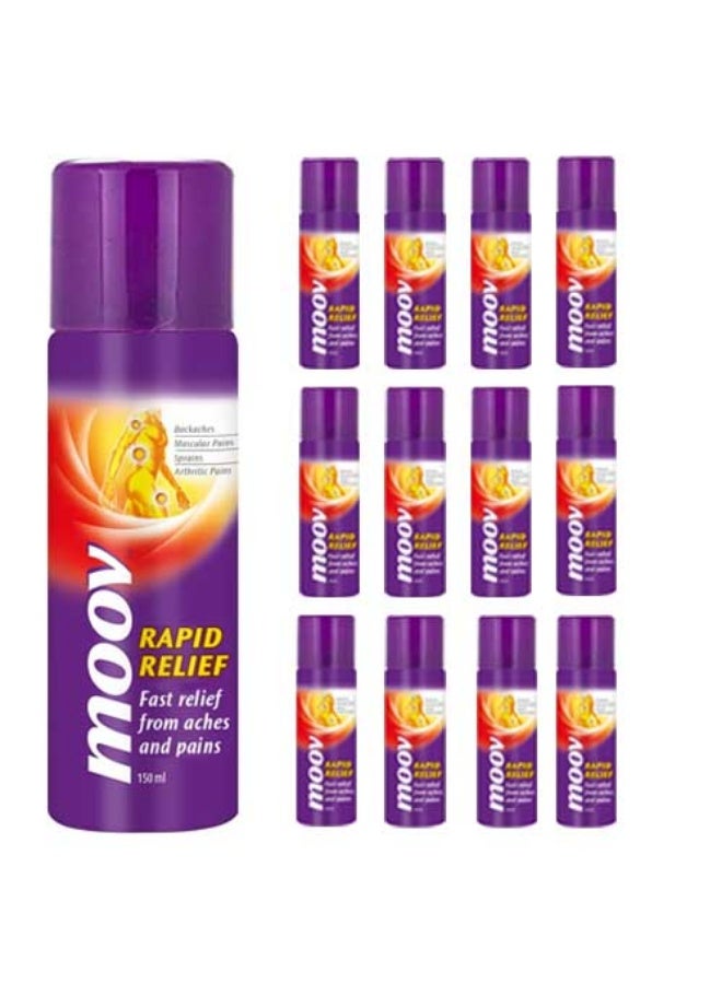 Moov spray for fast pain relief, 12 pc, 150 ml. - Image 1