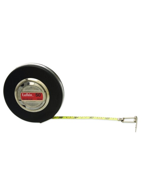 Crescent Lufkin 3 8 X 50 Banner Engineer S Yellow Clad Tape Measure Hw223D