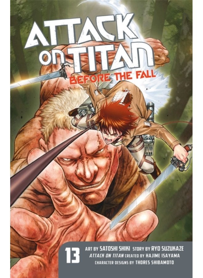 Attack On Titan Before The Fall 13 - Paperback