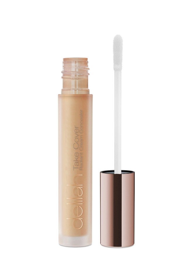 delilah - Take Cover Radiant Cream Concealer - Marble - Easily Blendable, Hydrating, Long-Lasting, Light Reflecting, Imperfections Corrector - Enriched with Vitamin E - Medium to Full Coverage-0.12 Oz - Image 1