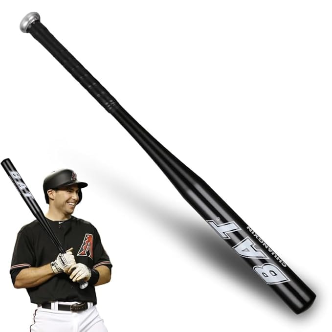 SGF Aluminium Base Ball Bat International Standards 30" Aluminium Baseball Bat Heavy Quality Non-Slip Aluminium Baseball Bat Metal Baseball Stick(Assorted Colour) (Multicolor, 30 INCH) - Image 1