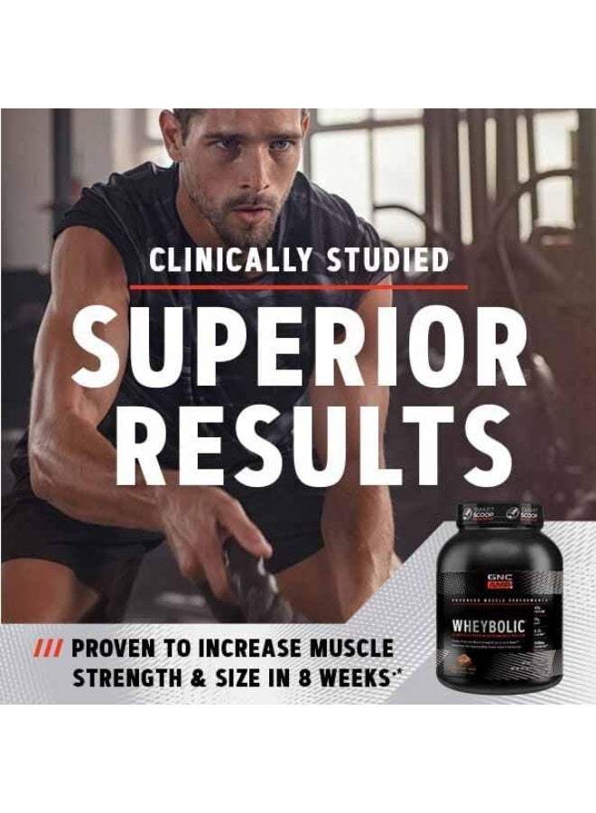 GNC Amp Wheybolic Whey Protein Powder Isolate With Bcaa | Targeted Muscle Building And Workout Support Formula | Gluten Free | Classic Vanilla | 25 Servings - Image 3