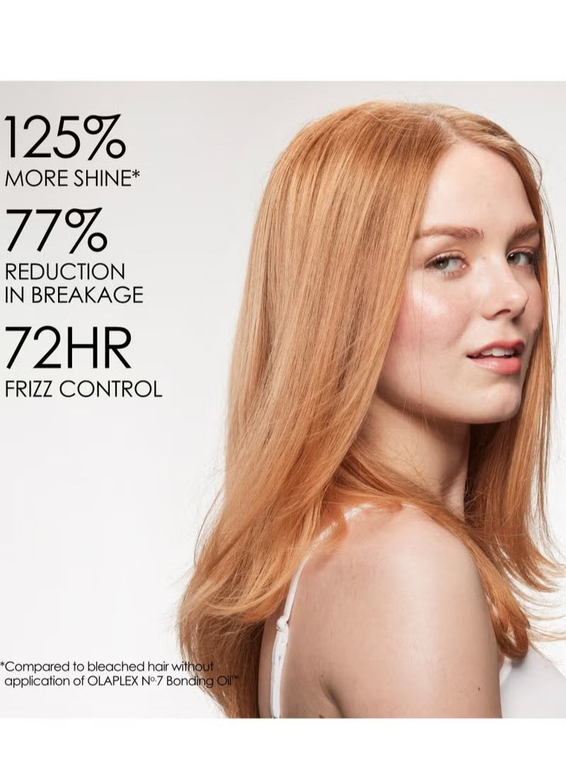 Generic - OLAPLEX No.7 Bonding Oil, 30ml, hair treatment oils, Nourishing Treatment for Split Ends and Dry Scalp for All Hair Types, Nourish & Repair for All Hair Types, Yellow - Image 1
