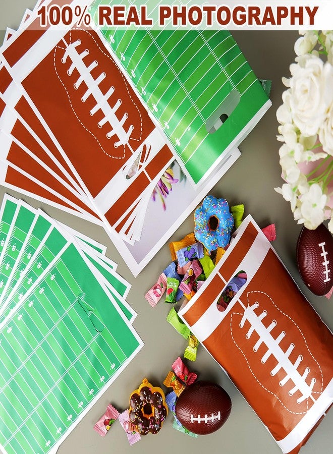 HEPAPATE 60Pcs Football Treat Candy Bags,Football Goodie Bags,Football Party Favors Bags Football Theme Gift Bags for Kids Birthday Party Decorations,Football Themed Party Supplies - Image 5