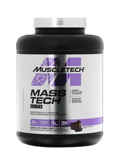 MuscleTech Mass Tech Elite Chocolate Fudge Cake 6lbs US (RB)
