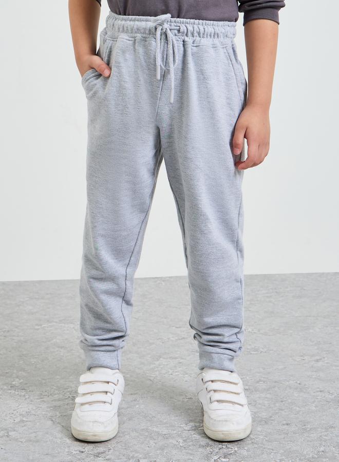 Styli Kids Unisex Cotton Joggers with Side Pocket - Image 1