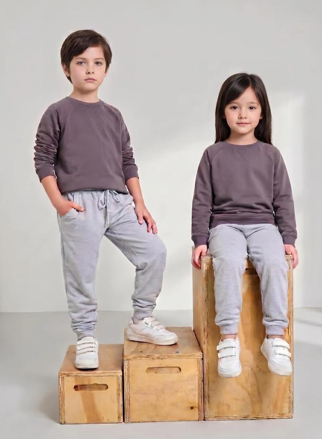 Styli Kids Unisex Cotton Joggers with Side Pocket - Image 2