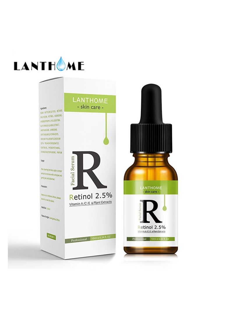 Lanthome Retinol 2.5 Vitamin C OR A Facial Anti Wrinkle Serum Remove Dark Spots Collagen  - Image 1
