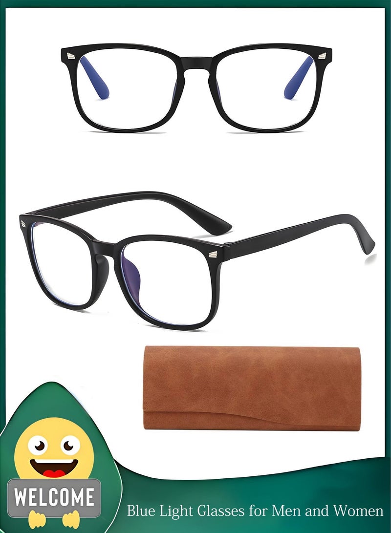 آأزورب نظارات طبية حماية من الأشعة الزرقاء وإطاراتها الخفيفة للكمبيوتر قيمنق والهواتف الجوال للرجال والنساء، نظارات فاشن قيمنق لتصفية الضوء الأزرق وحماية العين من والإرهاقنظارة نسائية - نظارات طبية - Image 1