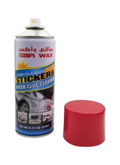 Safi WAX 2 PCS Glue & Pitch Spot Cleaner Sticker Bugs Spot Tree Sap Bird Dropping Road Oil & Tar Remover SAFI Wax - 450 ml x3  - Image 4