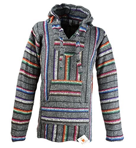 Funny Guy Mugs Premium Eco-Conscious Pullover Baja Hoodie with Kangaroo Pocket (The Shire, Small) - Image 1