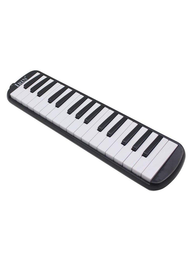 IRIN Piano Keys 32 Melodica Piano Keyboard Harmonica Musical Instrument with Carry Bag Black  - Image 2