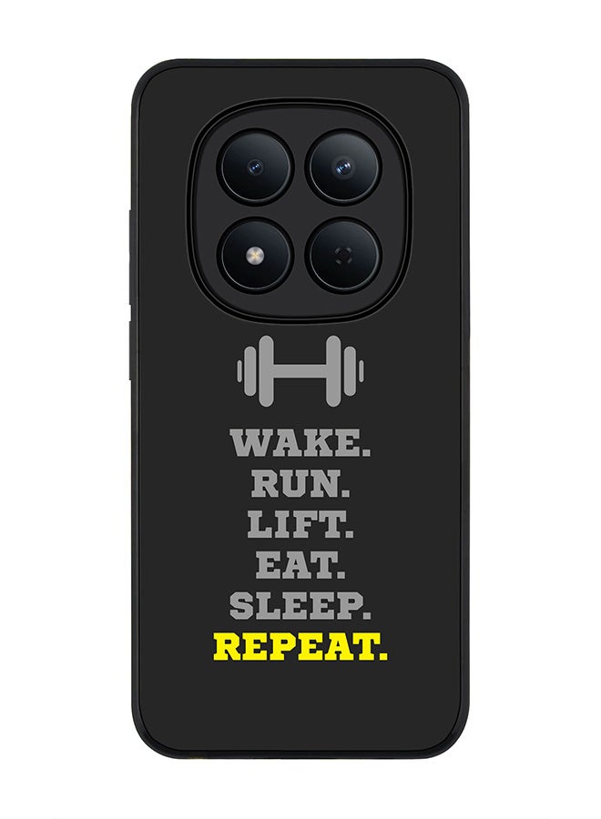 For Xiaomi Redmi Note 15 Pro 5G Case,Slim fit Camera Protection, Shockproof Thin Phone cover  - Routine (Grey)