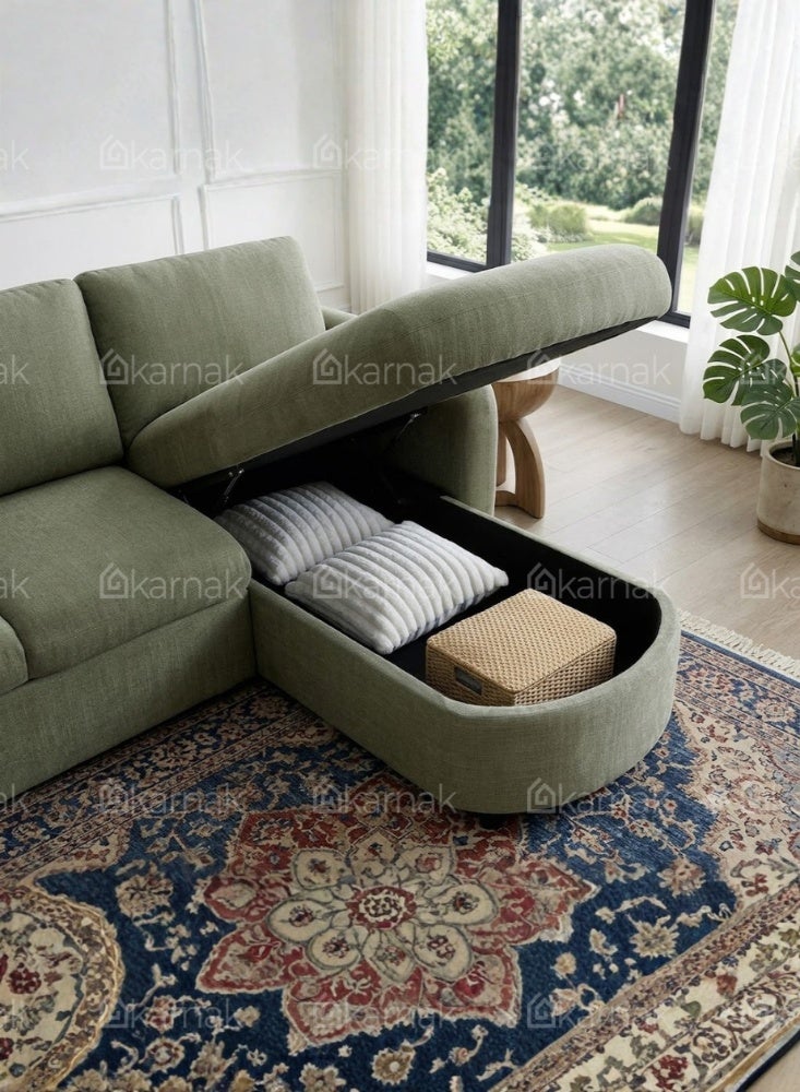 KARNAK Solvex Sofa Bed Olive - Image 3
