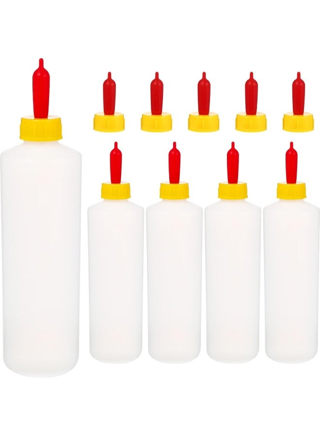 Hemoton Goat and Bottles Set, 5 Sets Small Animal Milk Drink Pritchard for Goats 400 ml Lamb Nursing Bottles Feeding Bottle Kit for Feeding Sheep Goat Lamb Puppy - Image 1