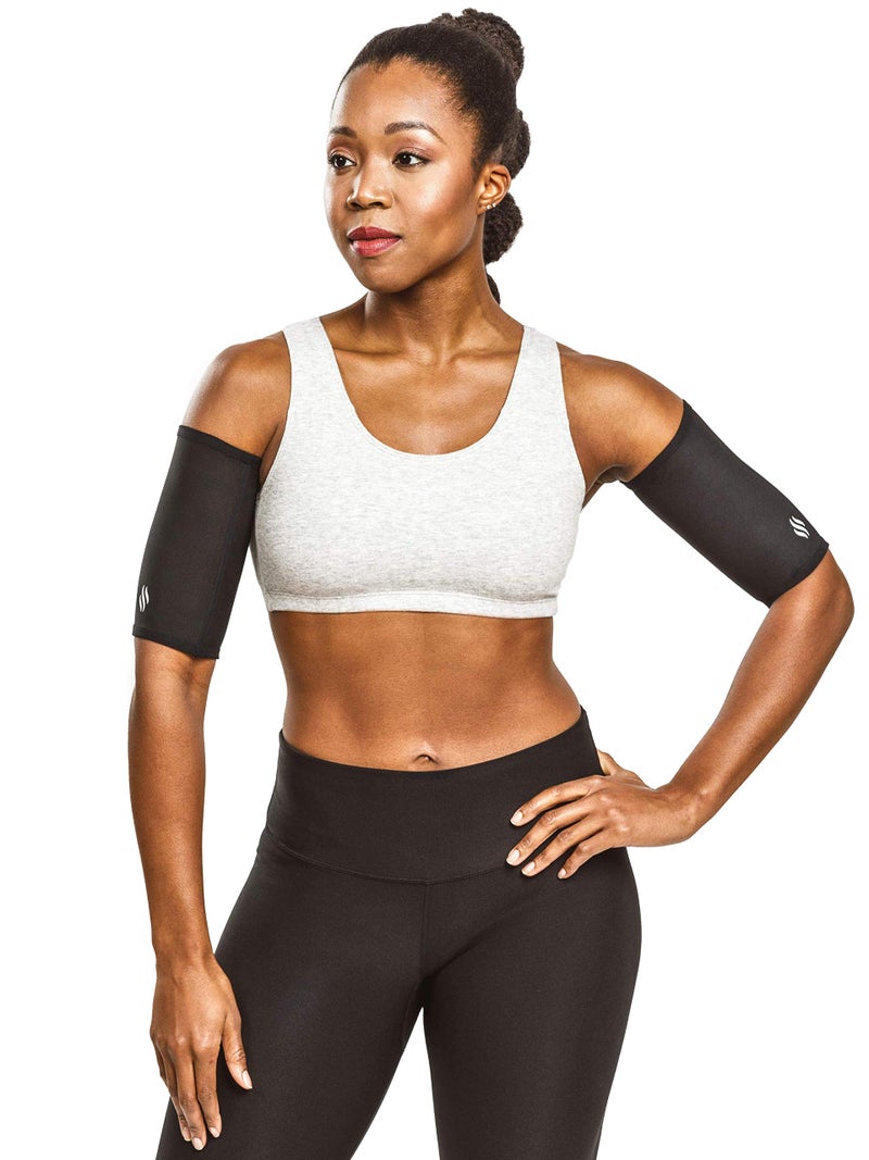 Sweat Shaper Women's Arm Trimmers (Black, XX-Large) - Image 3