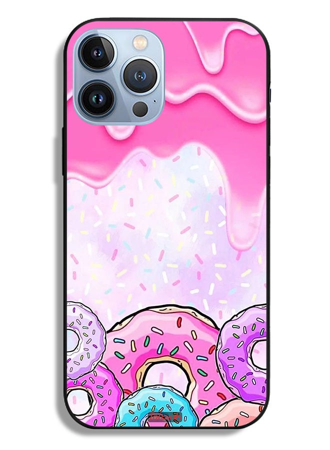 Tolwak Apple iPhone 13 Pro Max Protective Case Donut Colors - Image 2