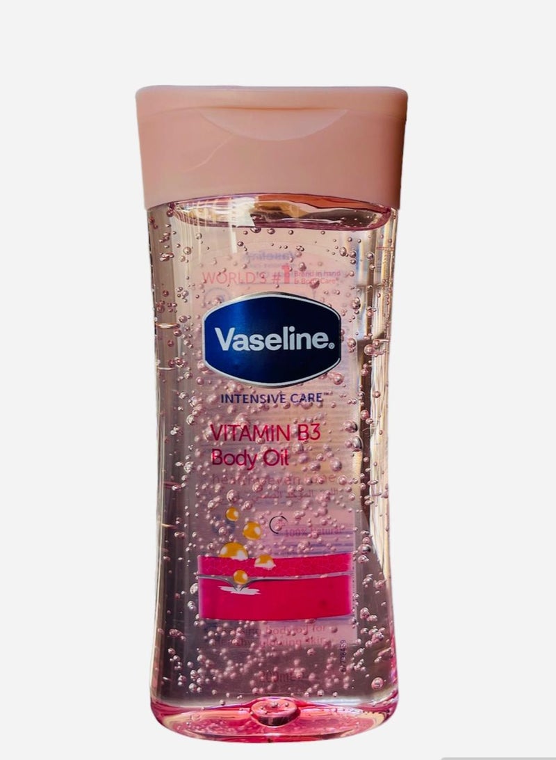 Vaseline Intensive Care Vitamin B3 Body Oil 200ml (Pack of 12) - Image 2