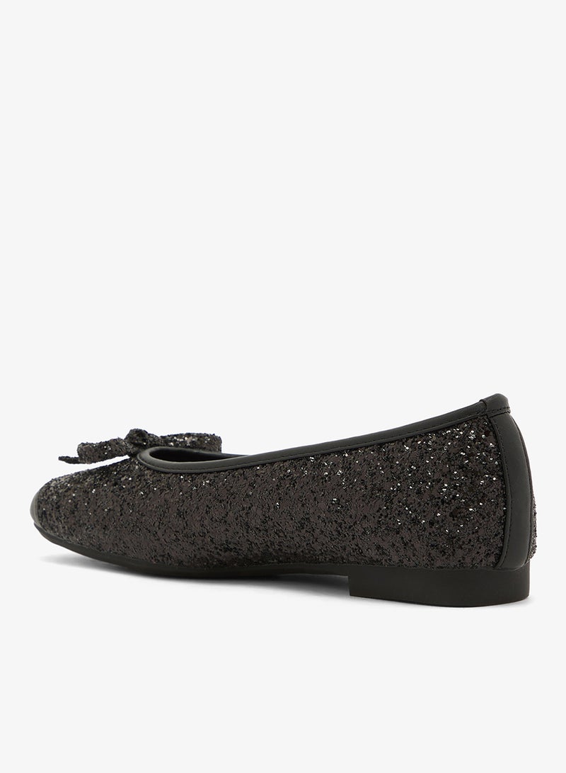 Ginger Sequin Embellished Ballet Flats - Image 3