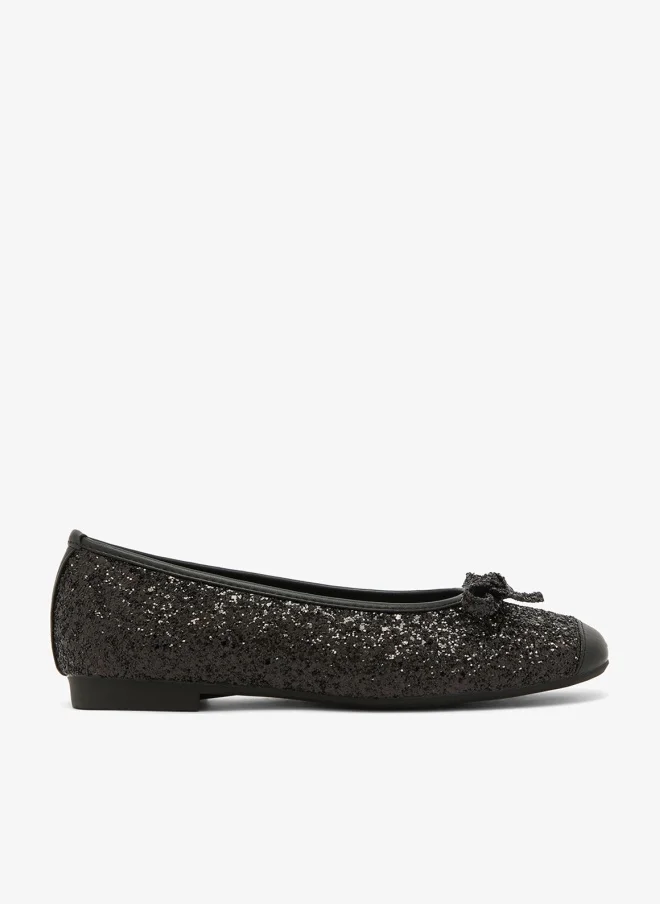 Ginger Sequin Embellished Ballet Flats